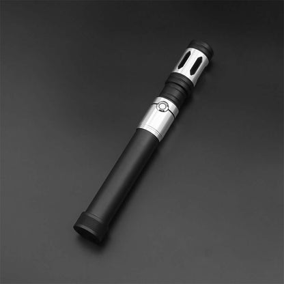 Warrior Combat Lightsaber with rugged hilt and durable polycarbonate blade, designed for intense dueling and display.