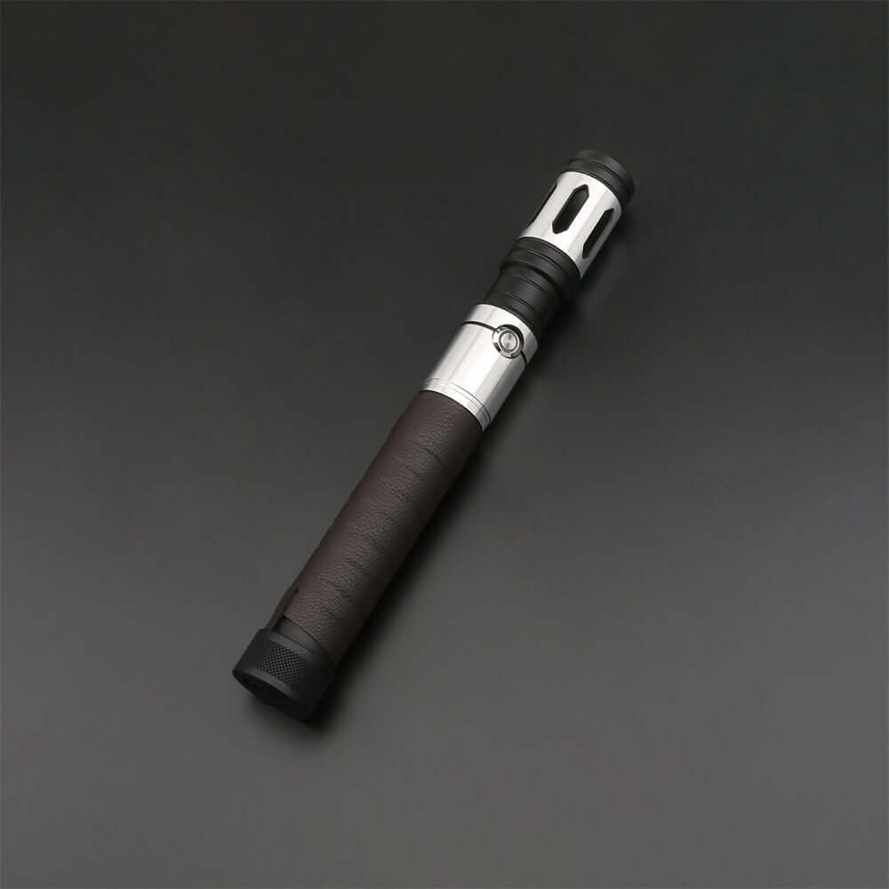 Warrior Combat Lightsaber with rugged hilt and durable polycarbonate blade, designed for intense dueling and display.