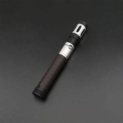 Warrior Combat Lightsaber with rugged hilt and durable polycarbonate blade, designed for intense dueling and display.