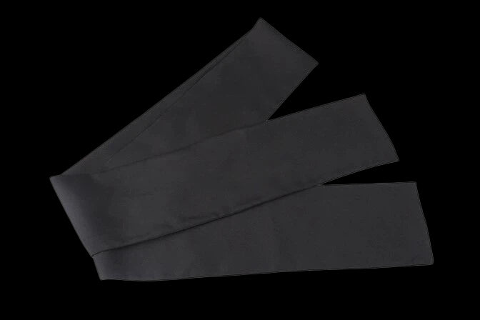 Premium tactical enforcer suit black fabric strips for enhanced tactical performance and durability.