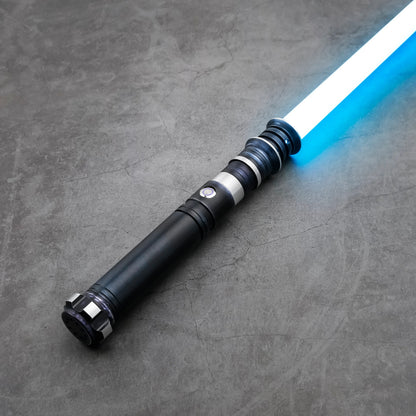 Iron Spark lightsaber with blue blade