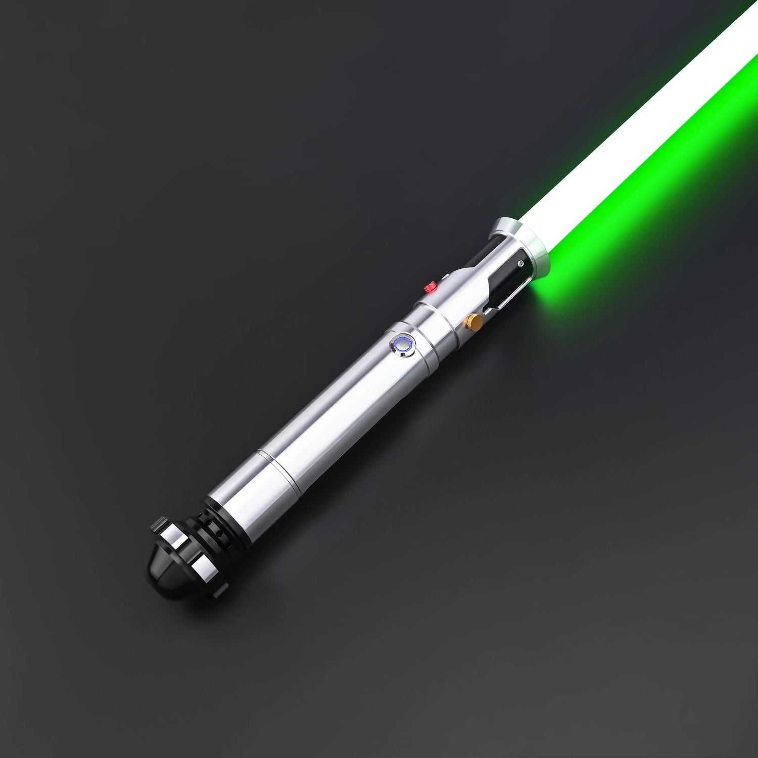 Kenobi SE lightsaber with green blade ignition