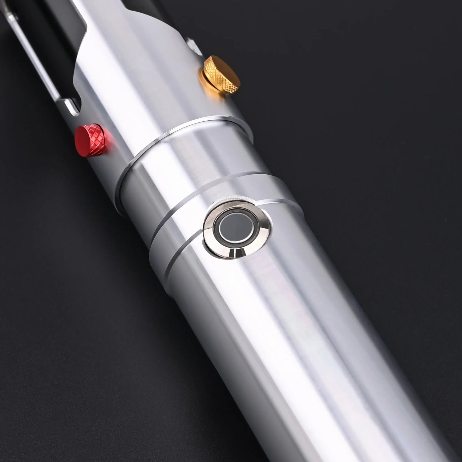 Kenobi SE lightsaber metallic hilt close up