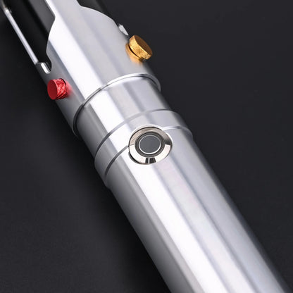 Kenobi SE lightsaber metallic hilt close up