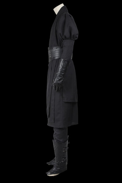 premium tactical enforcer suit featuring a dark-industrial silhouette and high-mobility design