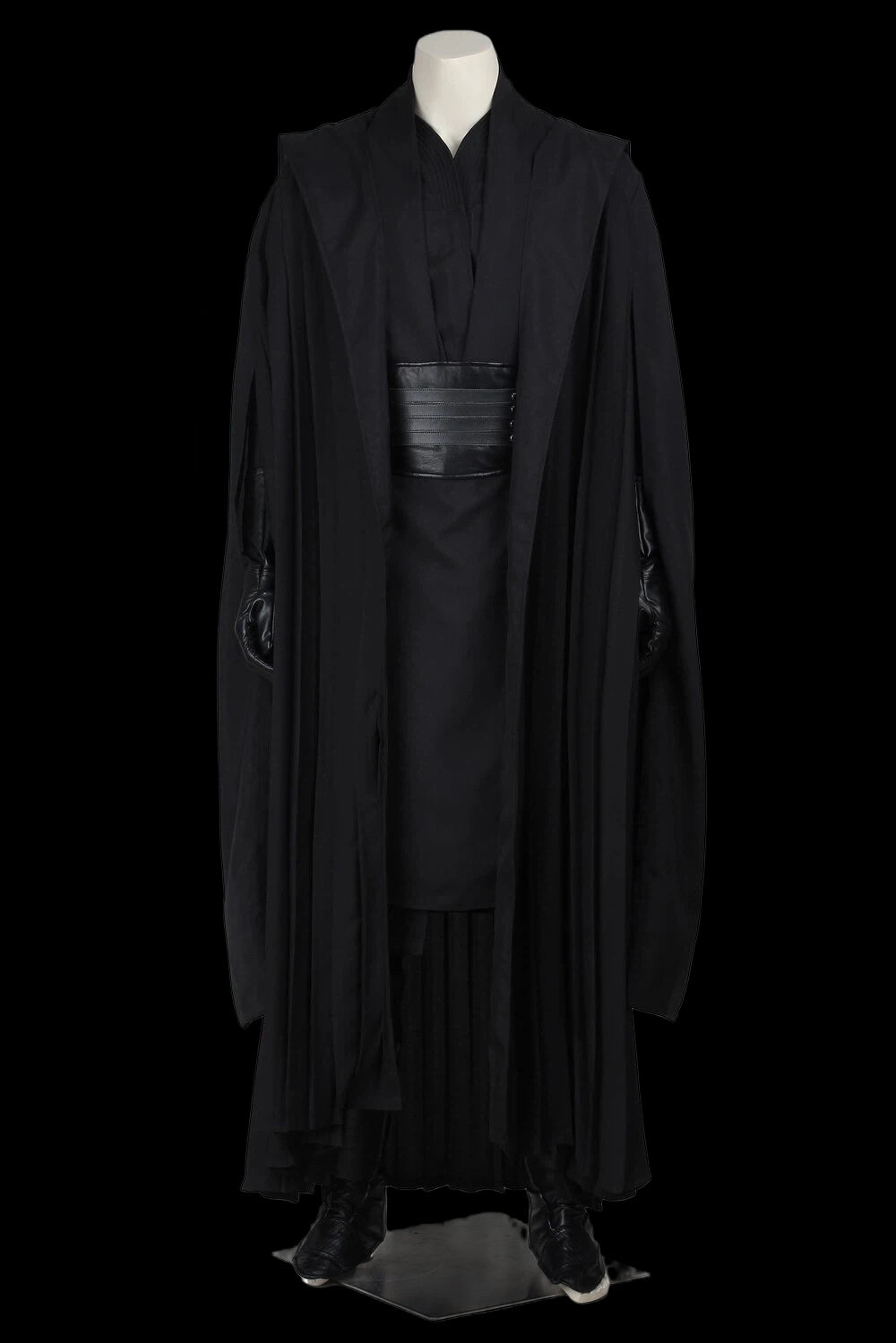Premium tactical enforcer suit displayed on a mannequin showcasing an elite tactical aesthetic in a dark color scheme.