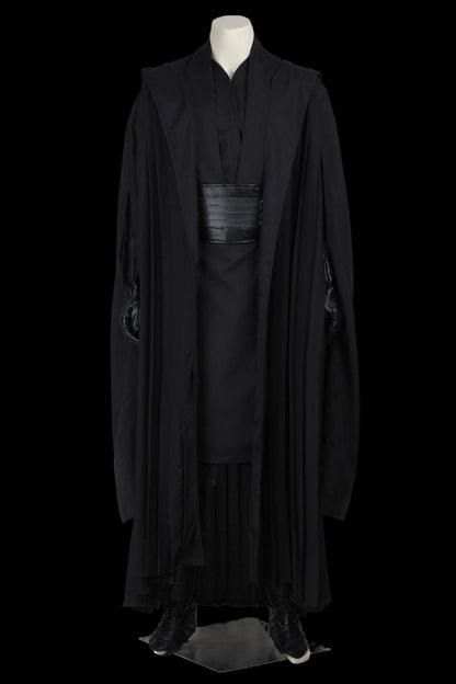 Premium tactical enforcer suit displayed on a mannequin showcasing an elite tactical aesthetic in a dark color scheme.