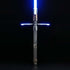 Survivor Crossguard Bundle featuring a tactical lightsaber with blue blades against a black background.