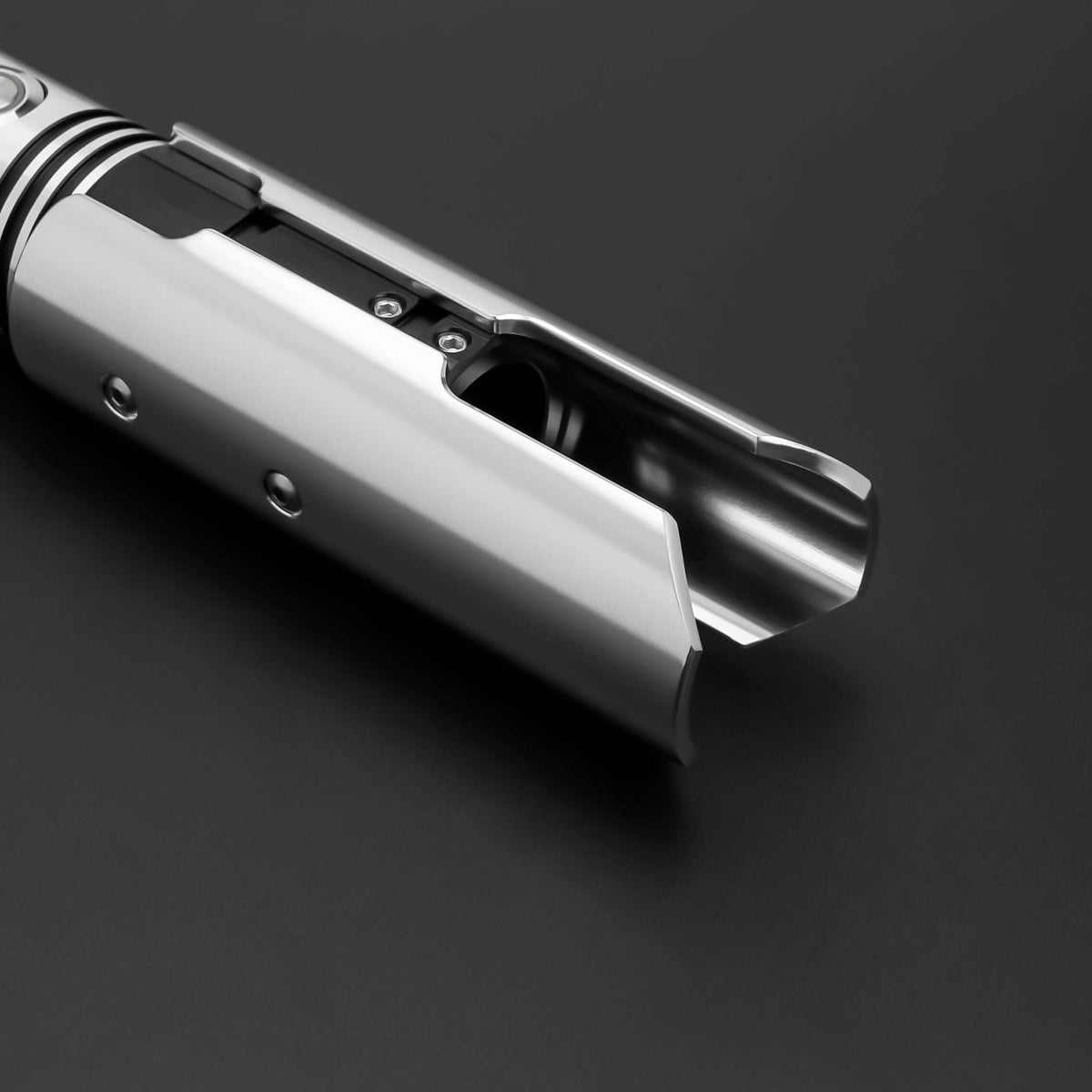 tactical lightsaber and outfit bundle featuring a sleek lightsaber hilt design