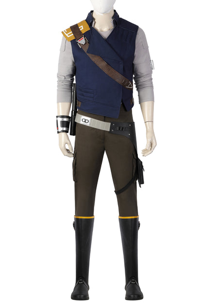 Survivor SE tactical lightsaber and outfit bundle displayed on a mannequin, featuring a field outfit and accessories.