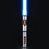 Halo crystal lightsaber - The Crystal Breaker Heavy Dueling Edition with blue blade and detailed hilt design.