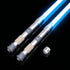 Iron Tempest Dual Lightsaber - Double-Bladed Staff Configured with Blue Blades